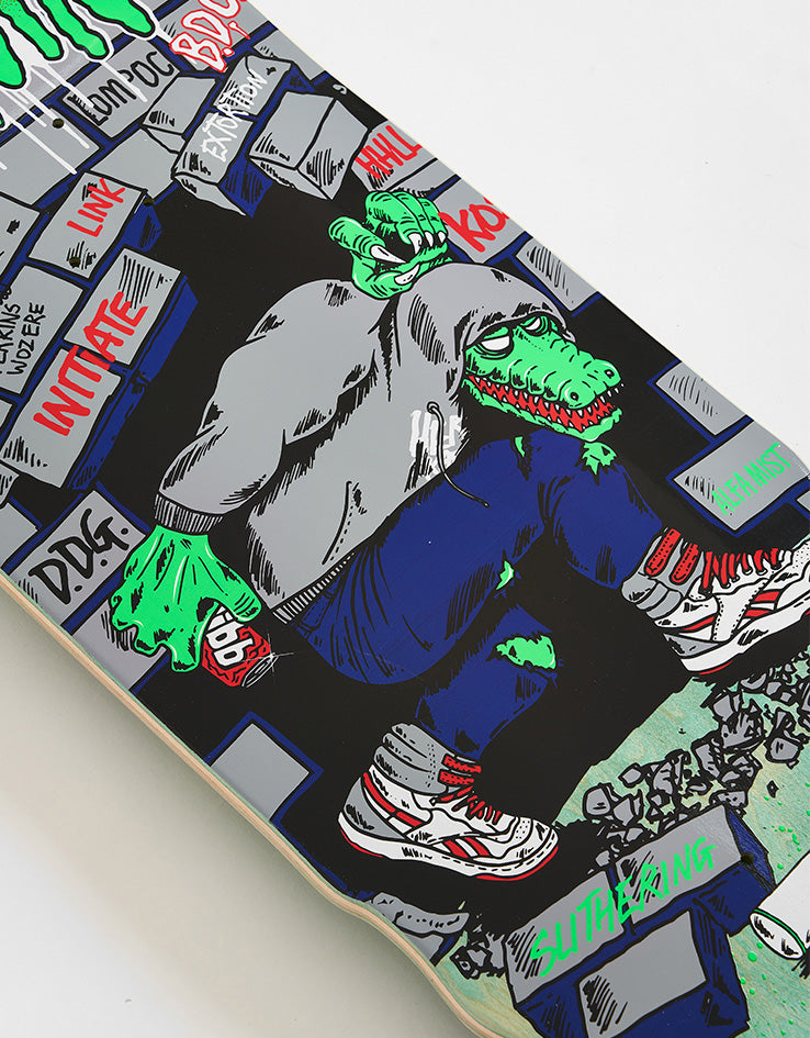 Heroin Swampy Stomp Skateboard Deck - 10.5”