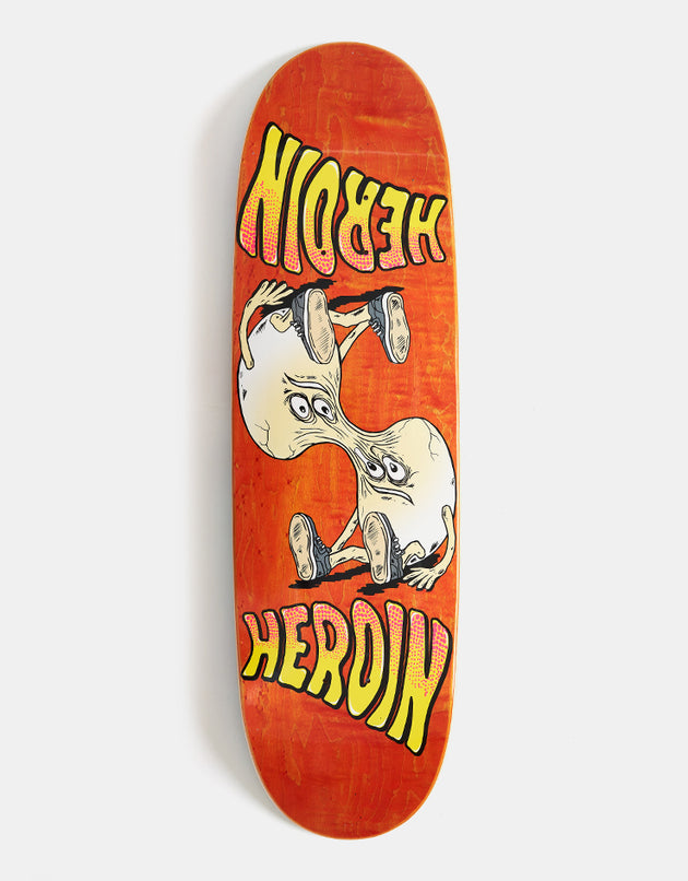 Heroin Merged Egg Skateboard Deck - 8.88”