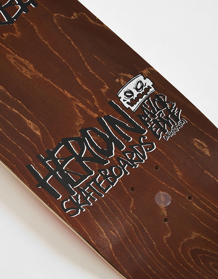 Heroin Merged Egg Skateboard Deck - 8.88”