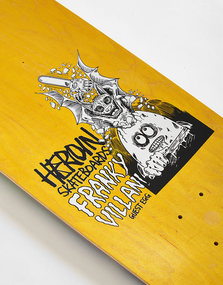 Heroin Franky Villani Guest Egg Skateboard Deck - 9.5”