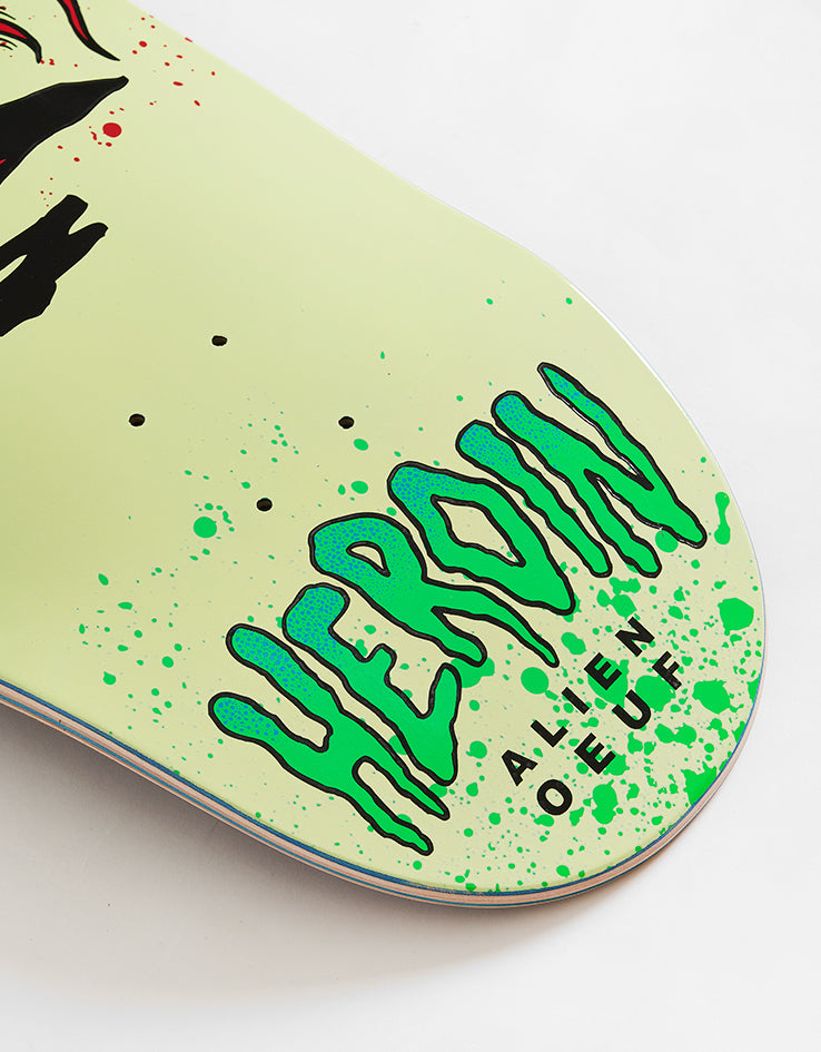 Heroin Space Egg III Skateboard Deck - 10”