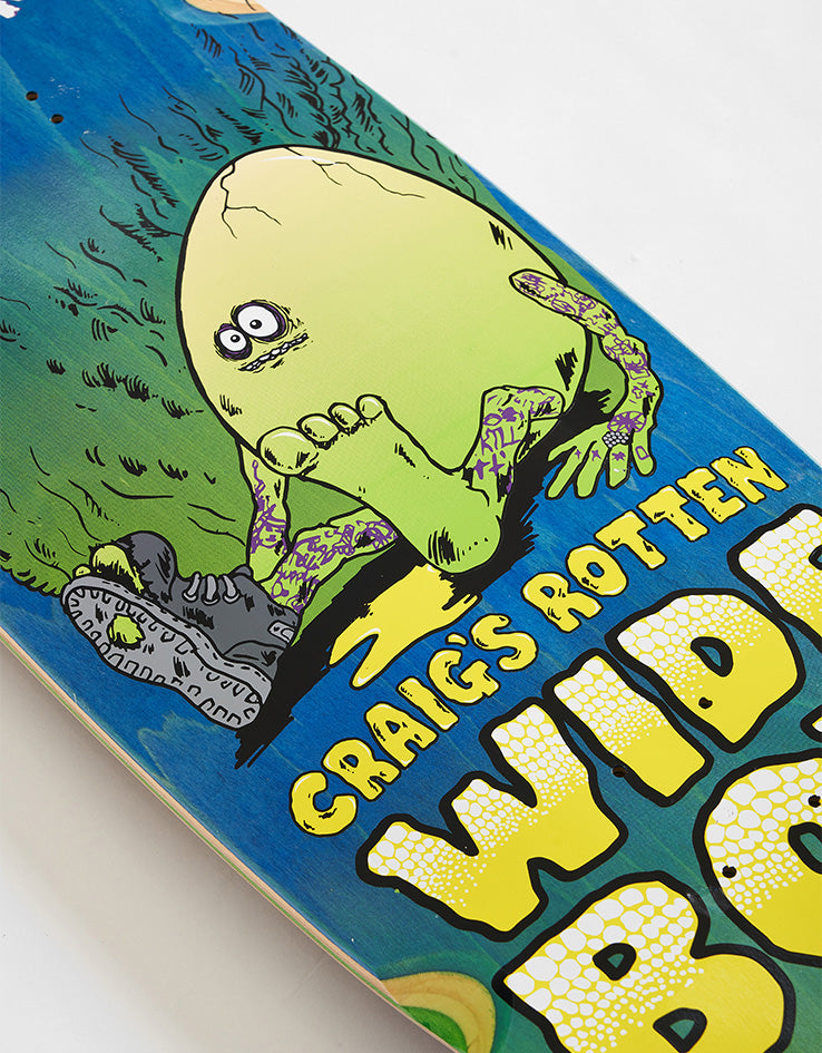 Heroin Craigs Rotten Wide Boy Skateboard Deck - 10.75”