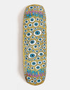 Heroin Seeing Double Mutated Gold Skateboard Deck - 9.5”