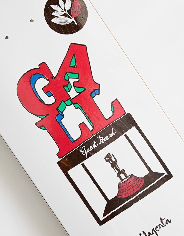 Magenta Fred Gall Guest Skateboard Deck - 8.25"