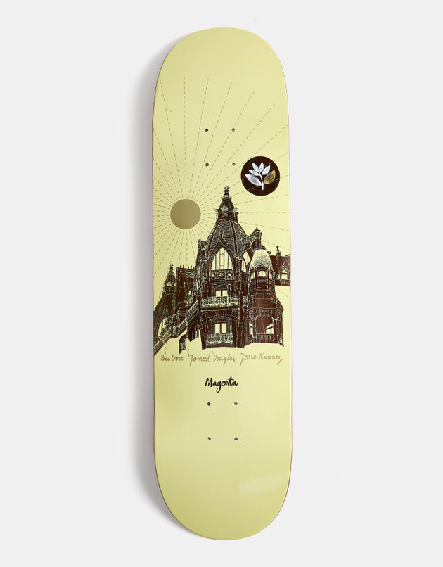 Magenta Jameel & Jesse Rooftop Series Skateboard Deck - 8.5"