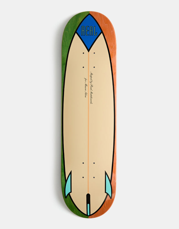 Real Mason Speed Egg Skateboard Deck - 8.28"