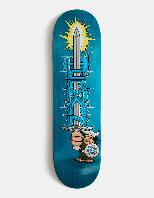 Real Hermann Mighty TRUE FIT Skateboard Deck - 8.5"