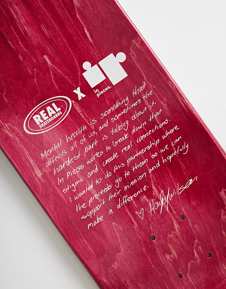 Real Hayley Pieces TRUE FIT Skateboard Deck - 8.25"