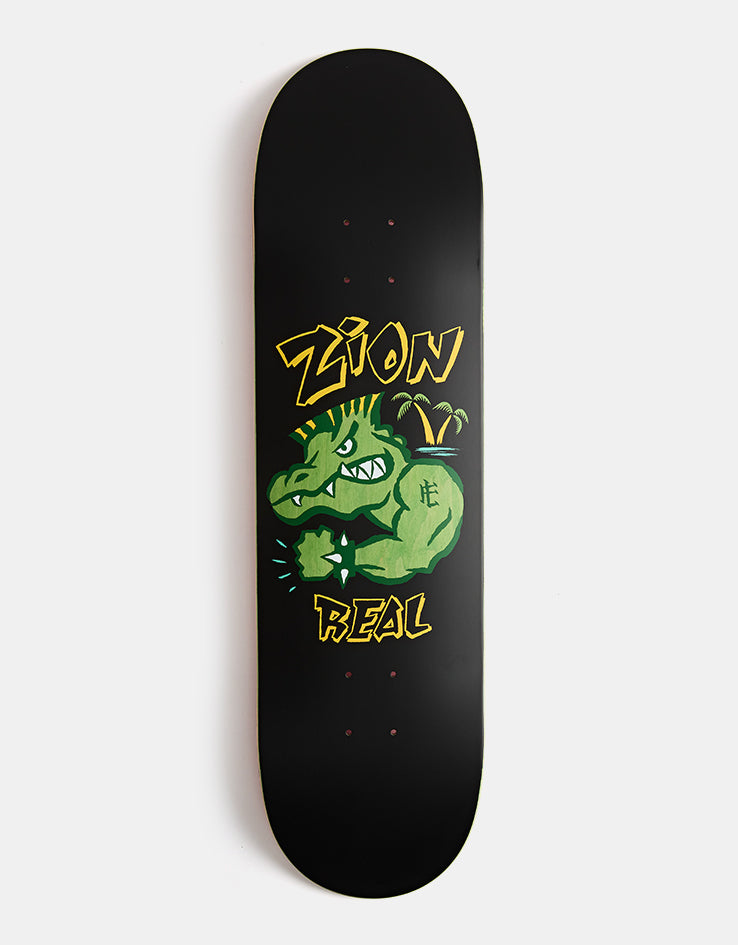 Real Zion Bad Gator HEAVYWEIGHT Skateboard Deck - 8.5"