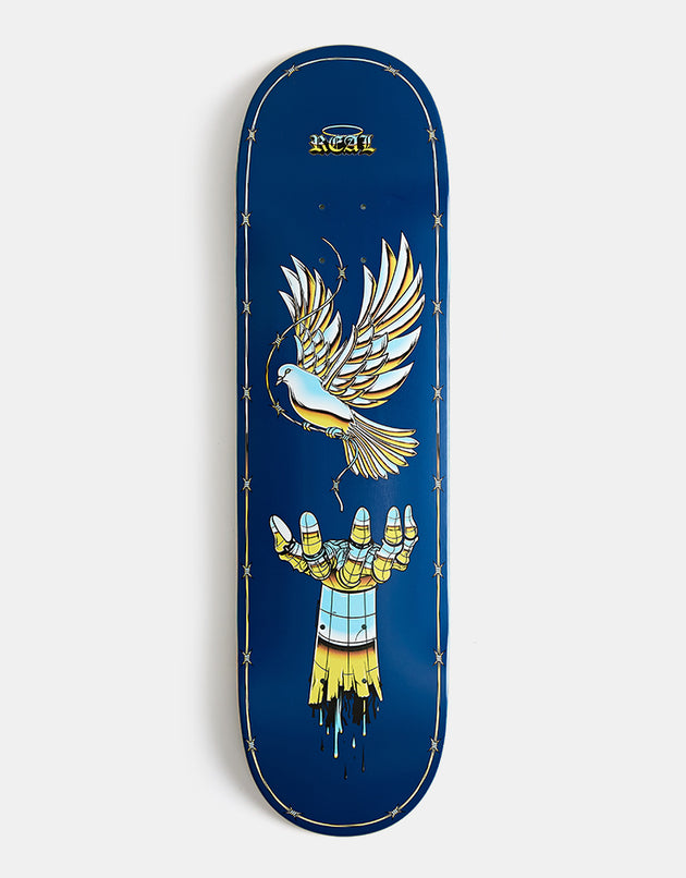 Real Team Synthetic Peace Skateboard Deck - 8.5"