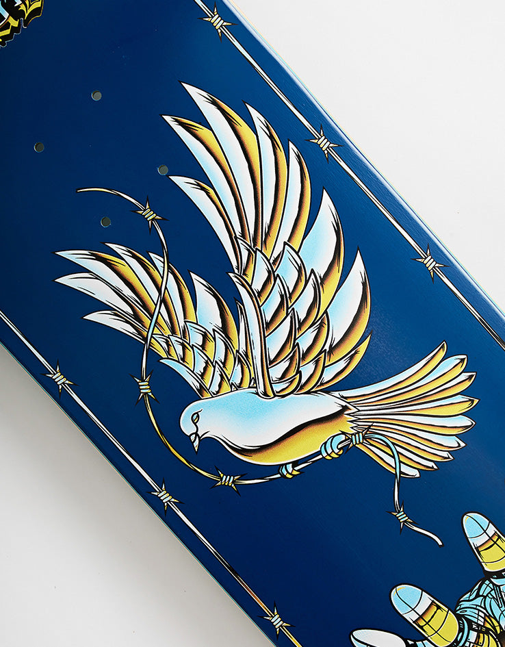 Real Team Synthetic Peace Skateboard Deck - 8.5"