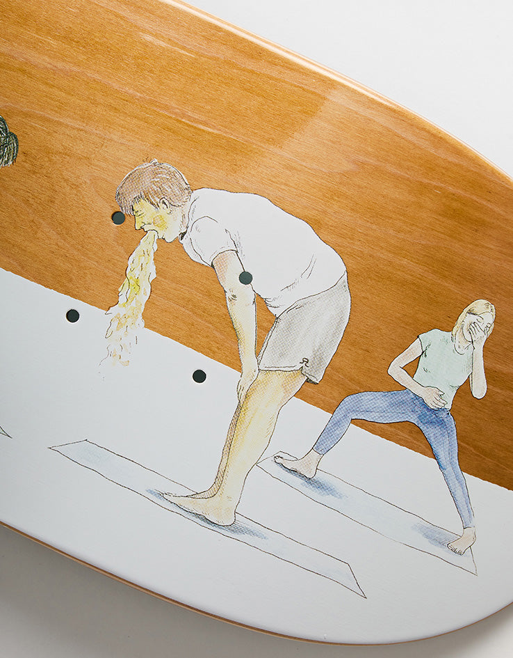 Anti Hero Daan I Farted in Yoga Class Skateboard Deck - 8.38"