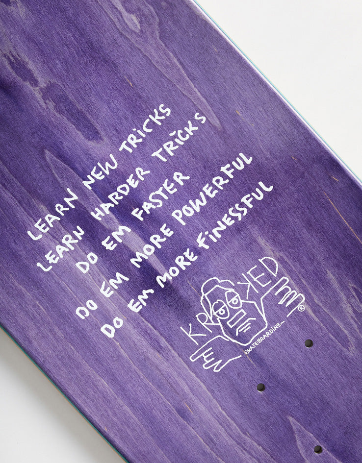 Krooked Sandoval Gun Slinger Skateboard Deck - 9.02"