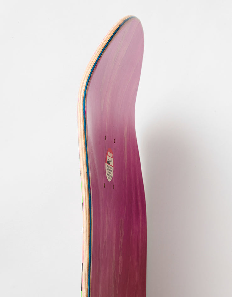 Krooked Team Zogger Widstyle Flowers Skateboard Deck - 10.75