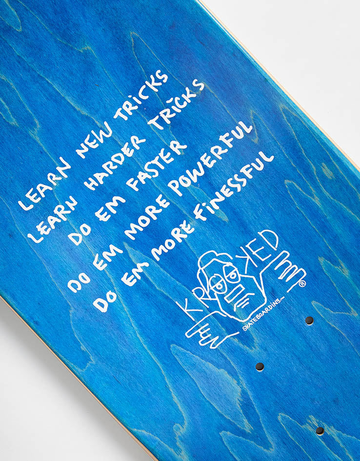 Krooked Una Molti Demetional Skateboard Deck - 8.28"