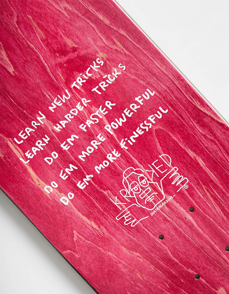 Krooked Manderson Stack Skateboard Deck - 8.38"