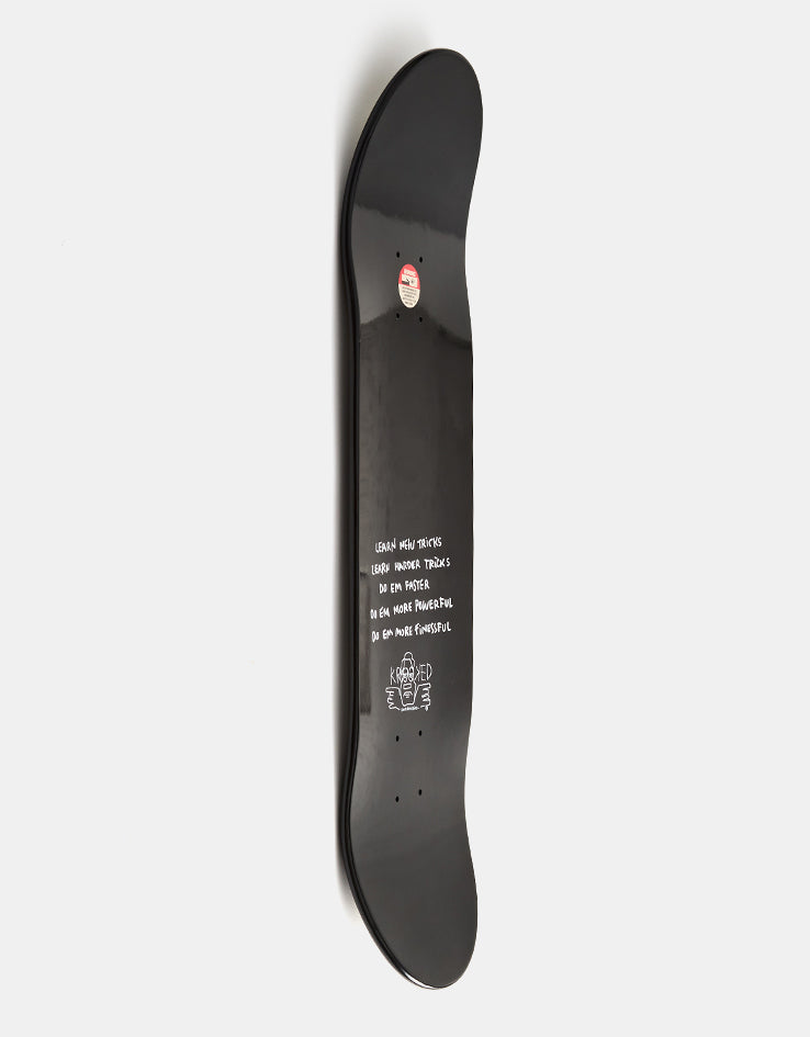 Krooked Wilson Concealed Skateboard Deck - 8.38"