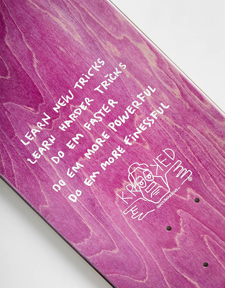 Krooked Narvaez Blue Bird TRUE FIT Skateboard Deck - 8.25"