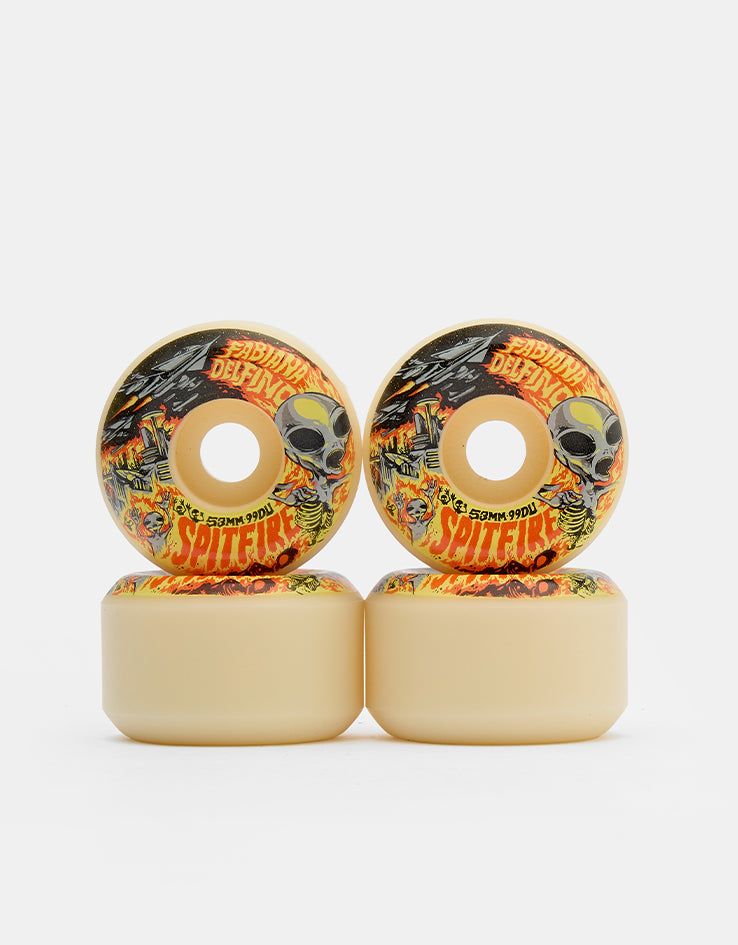 Spitfire Fabiana Invasion Formula Four Conical Full 99d Skateboard Wheels