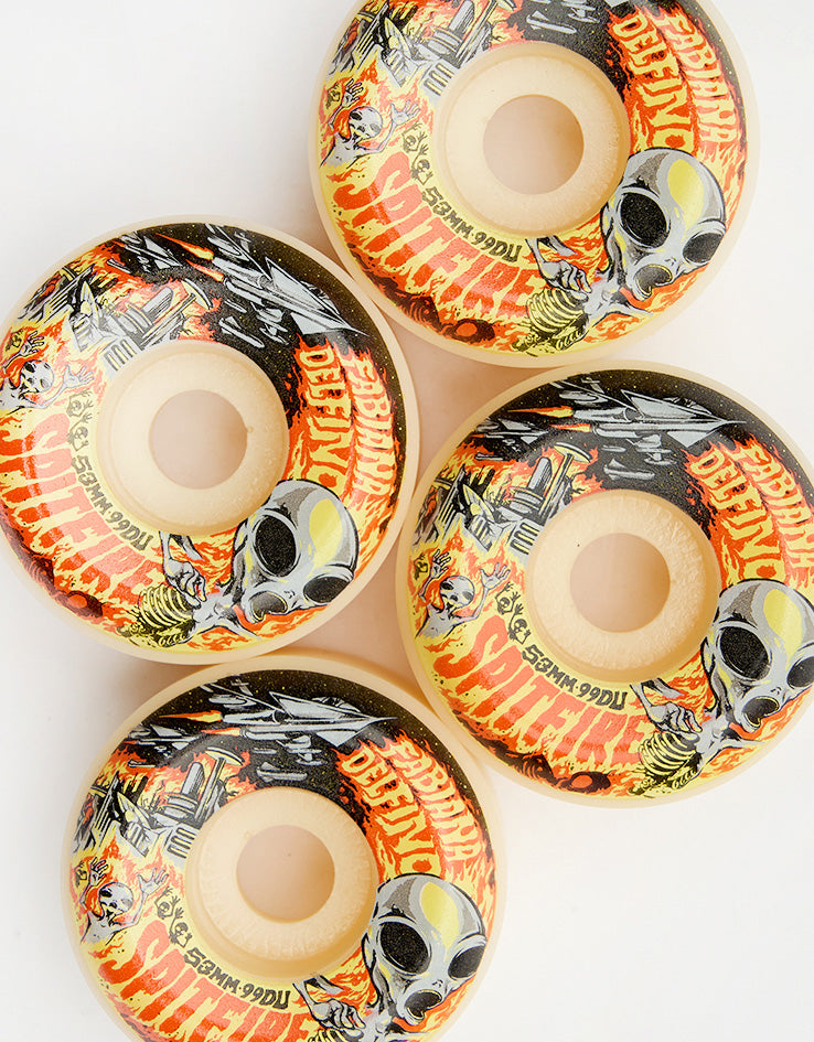 Spitfire Fabiana Invasion Formula Four Conical Full 99d Skateboard Wheels