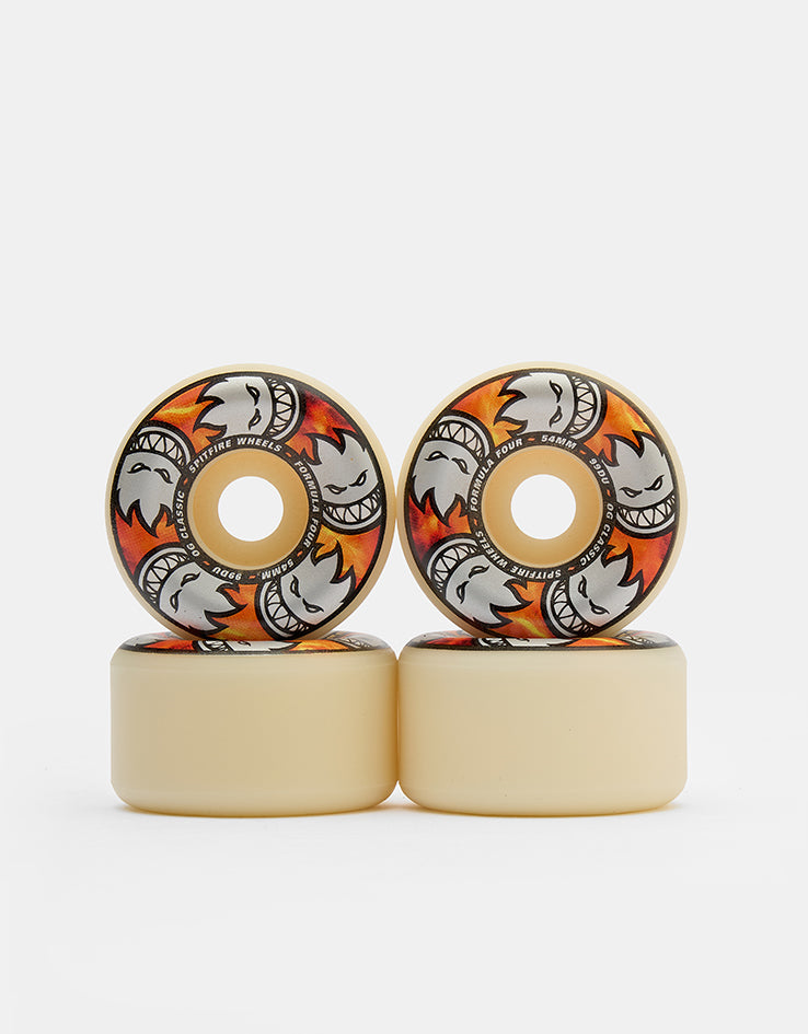 Spitfire Multiball Formula Four Classic 99d Skateboard Wheels - 54mm