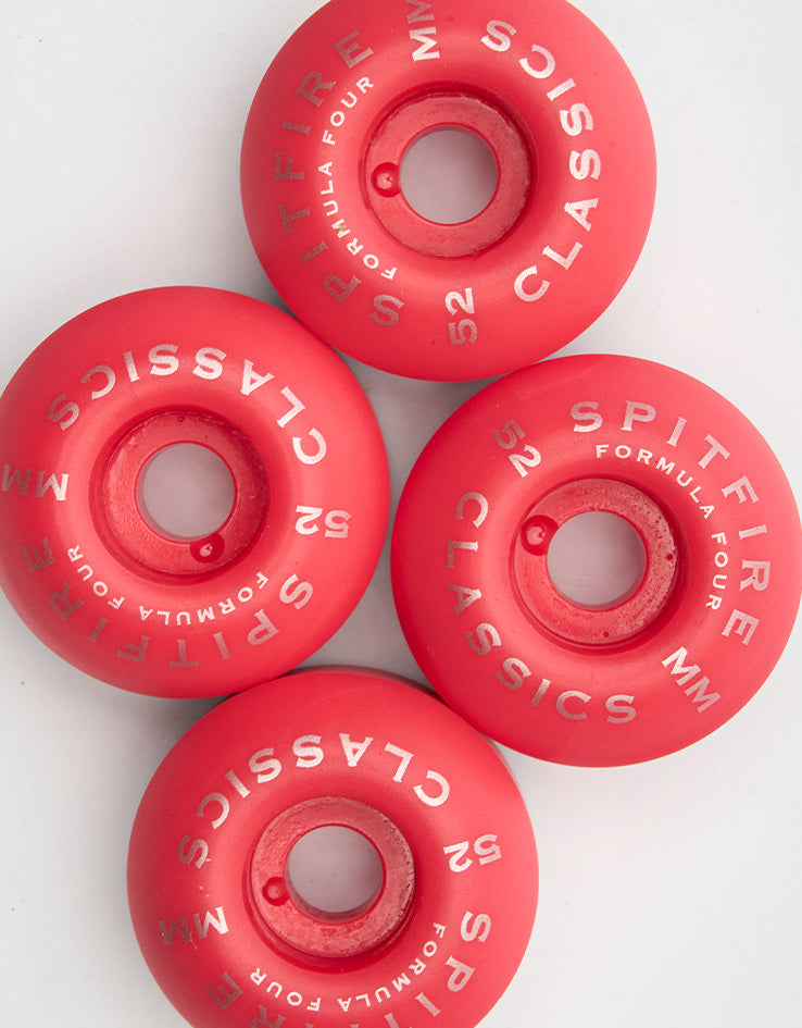 Spitfire Floral Formula Four Classic 99d Skateboard Wheels - 52mm