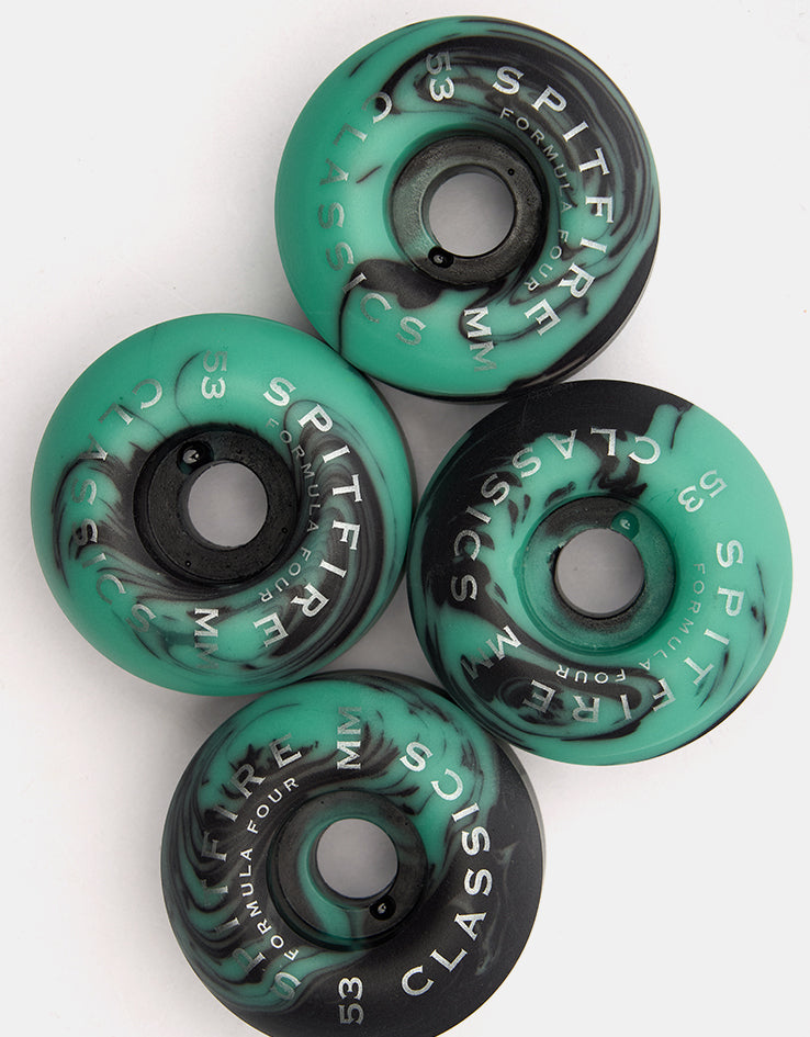 Spitfire Floral Formula Four Classic 99d Skateboard Wheels - 53mm