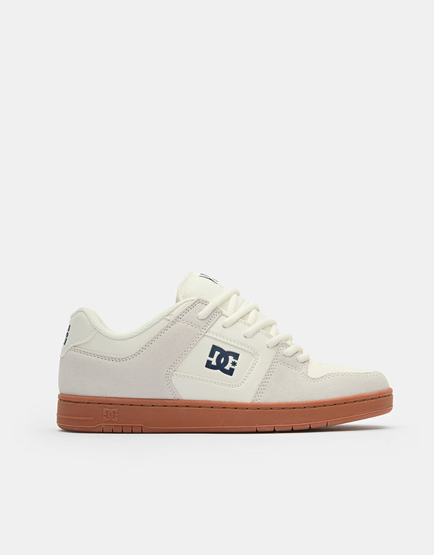 DC Manteca 4 Skate Shoes - Off White/Navy