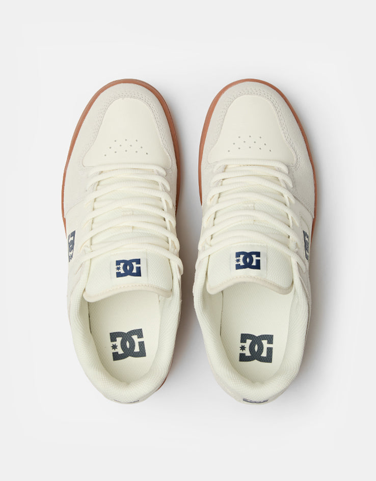DC Manteca 4 Skate Shoes - Off White/Navy
