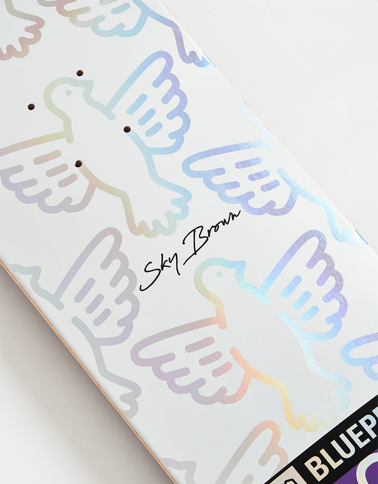 Blueprint x Sky Brown x MLSL Bird Skateboard Deck - 8"