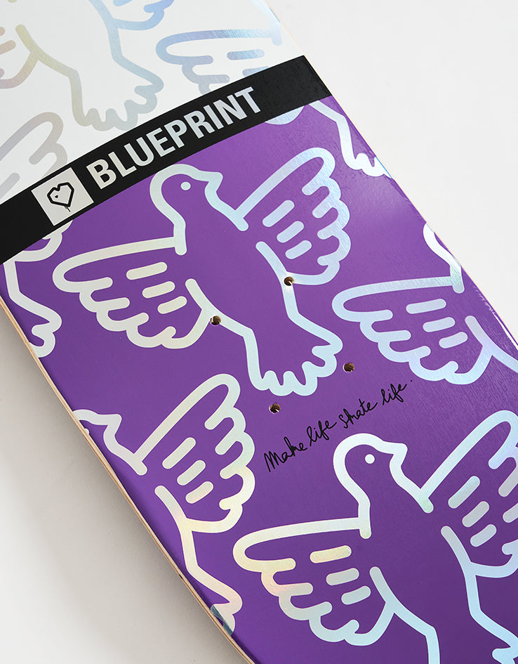 Blueprint x Sky Brown x MLSL Bird Skateboard Deck - 8"