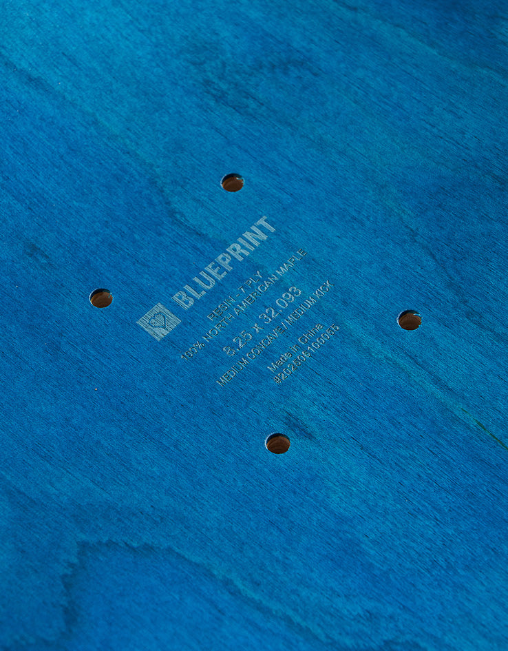Blueprint x Sky Brown x MLSL Bird Skateboard Deck - 8.25"