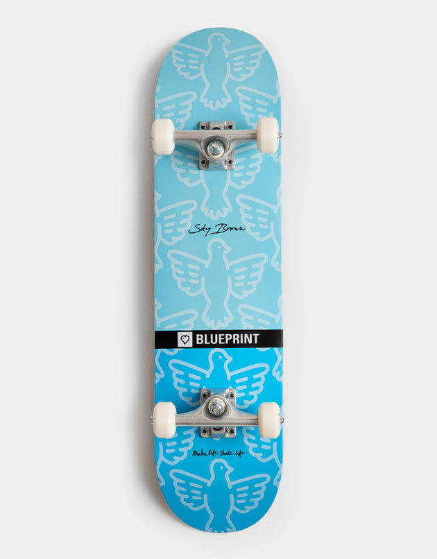 Blueprint x Sky Brown x MLSL Bird Complete Skateboard - 7.75"