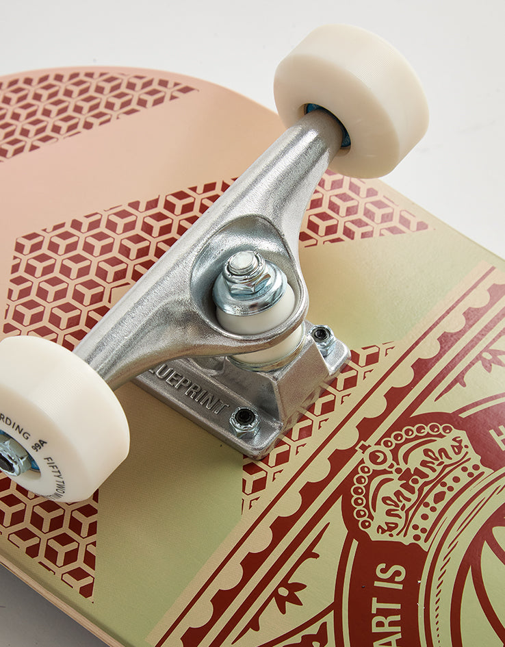 Blueprint x Sky Brown x MLSL Home Heart Complete Skateboard - 8"