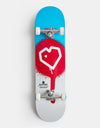 Blueprint Spray Heart Complete Skateboard - 8.25"