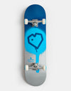 Blueprint Spray Heart Complete Skateboard - 8.5"