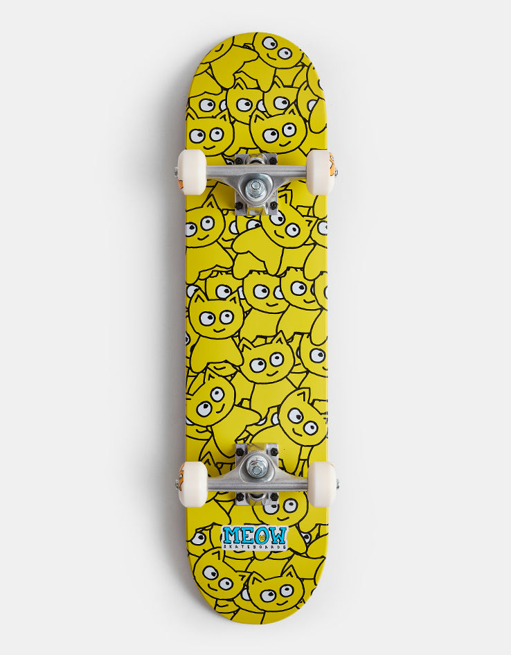 Meow Sticker Pile Complete Skateboard - 6.75"