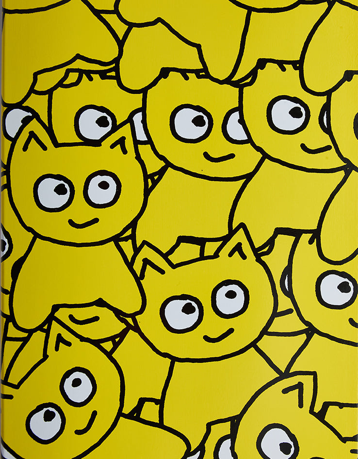 Meow Sticker Pile Complete Skateboard - 6.75"