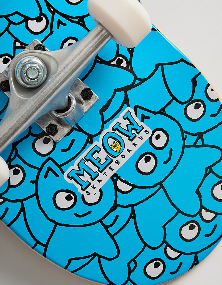 Meow Sticker Pile Complete Skateboard - 8.25"