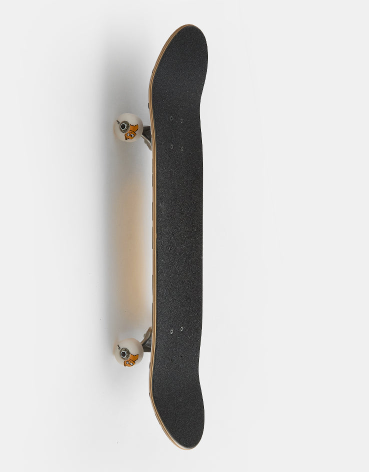 Meow Big Cat Checker Twist Complete Skateboard - 7.75"
