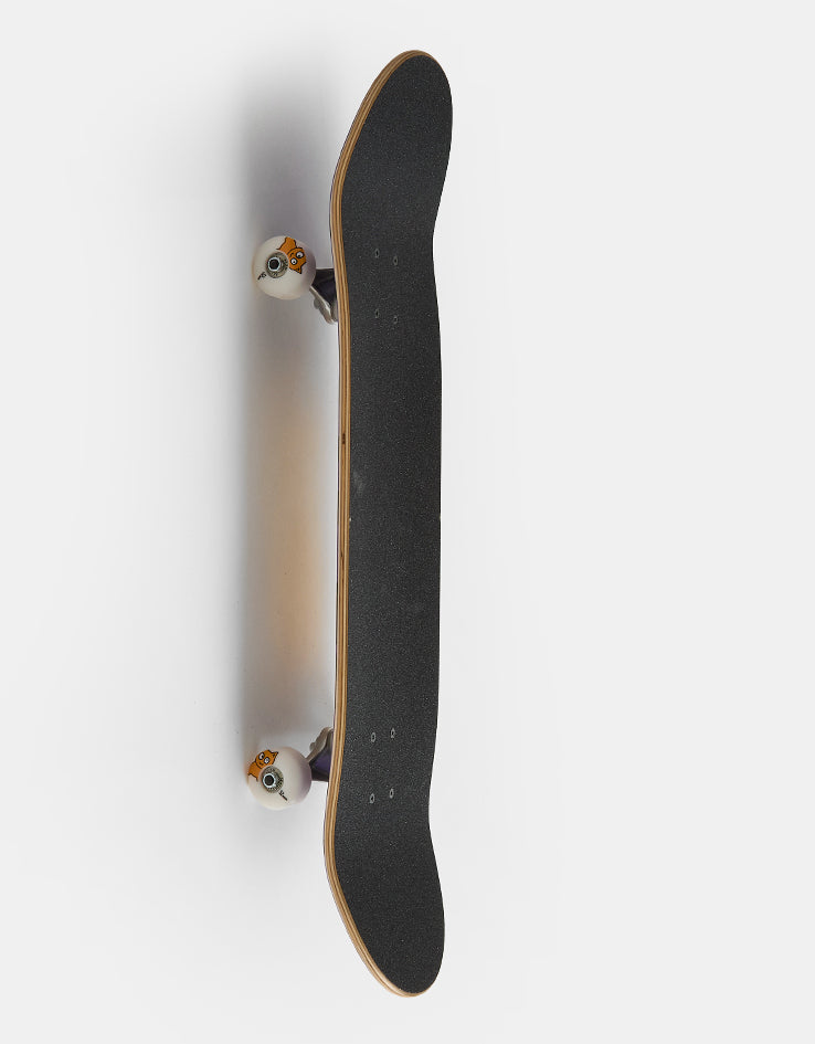 Meow Big Cat Checker Twist Complete Skateboard - 8.25"