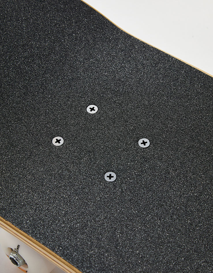 Meow Big Cat Checker Twist Complete Skateboard - 8.25"