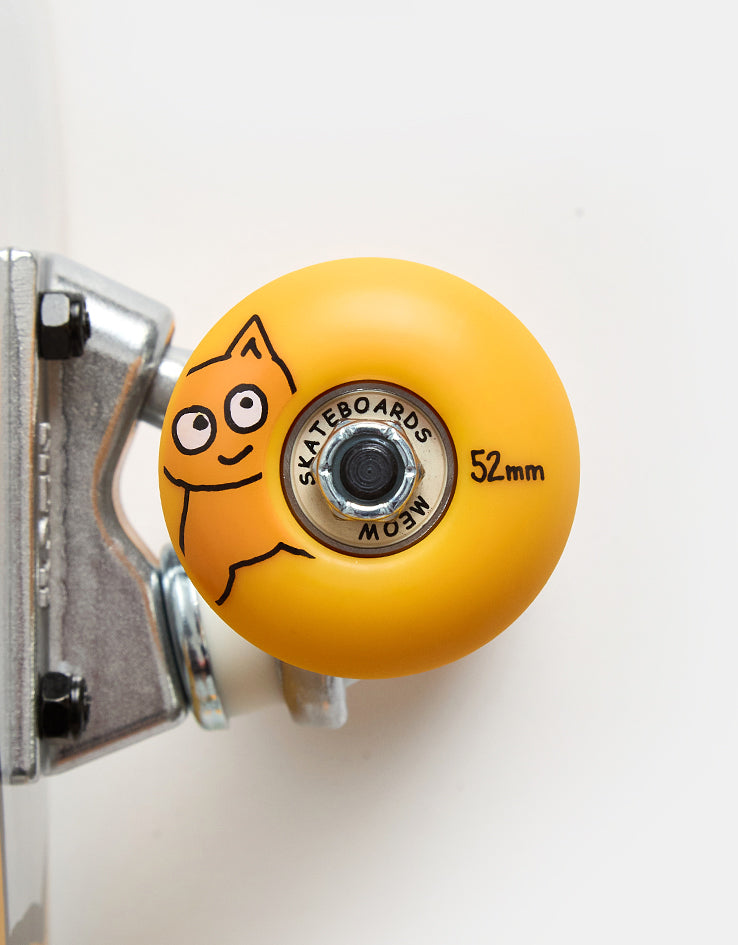 Meow Big Cat 'SOFT TOP' Complete Skateboard - 7"