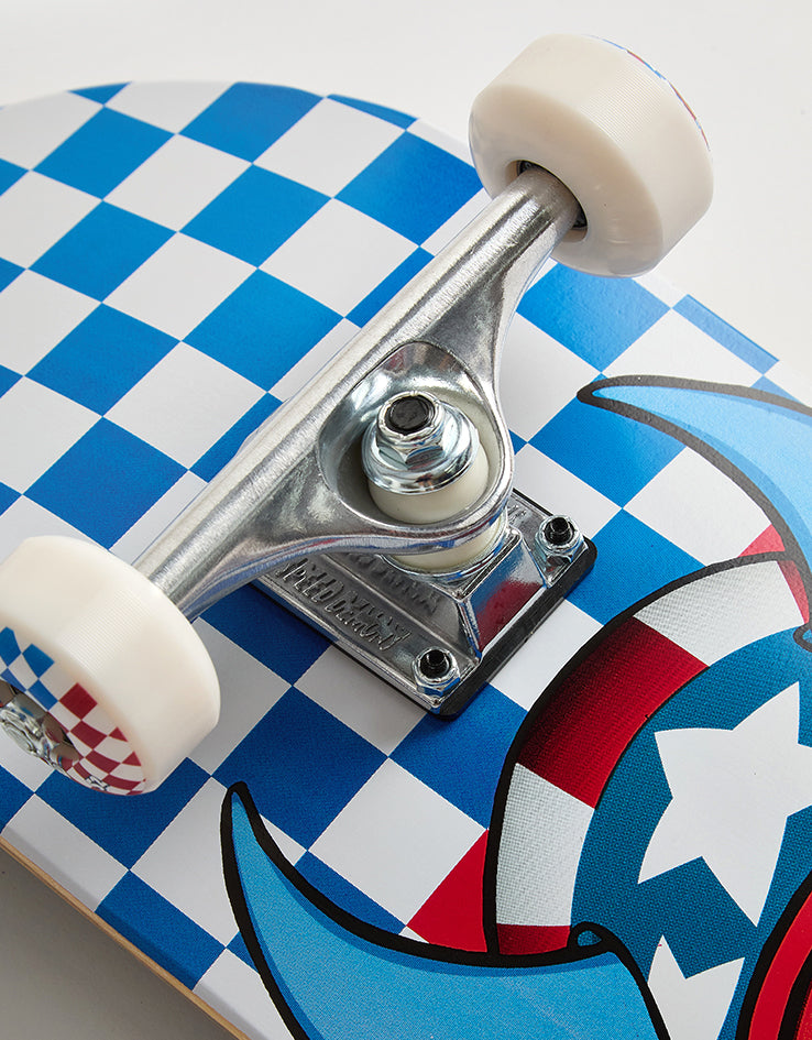 Speed Demons Stars Checkered Complete Skateboard - 8"