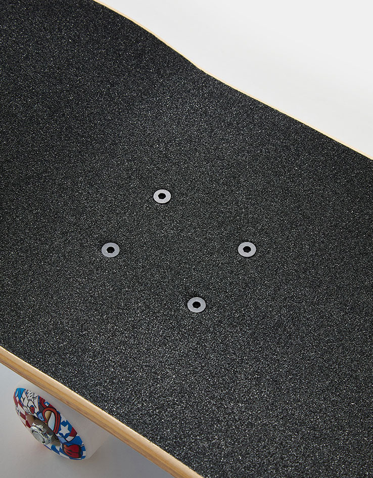 Speed Demons Stars Checkered Complete Skateboard - 8"