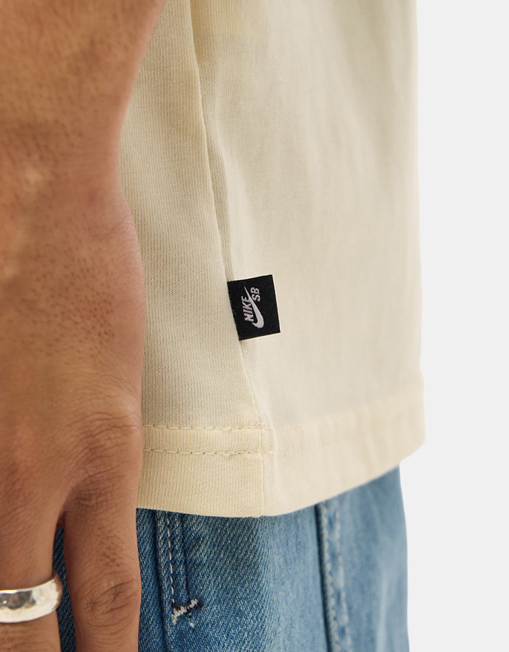 Nike SB Logo T-Shirt - Coconut Milk