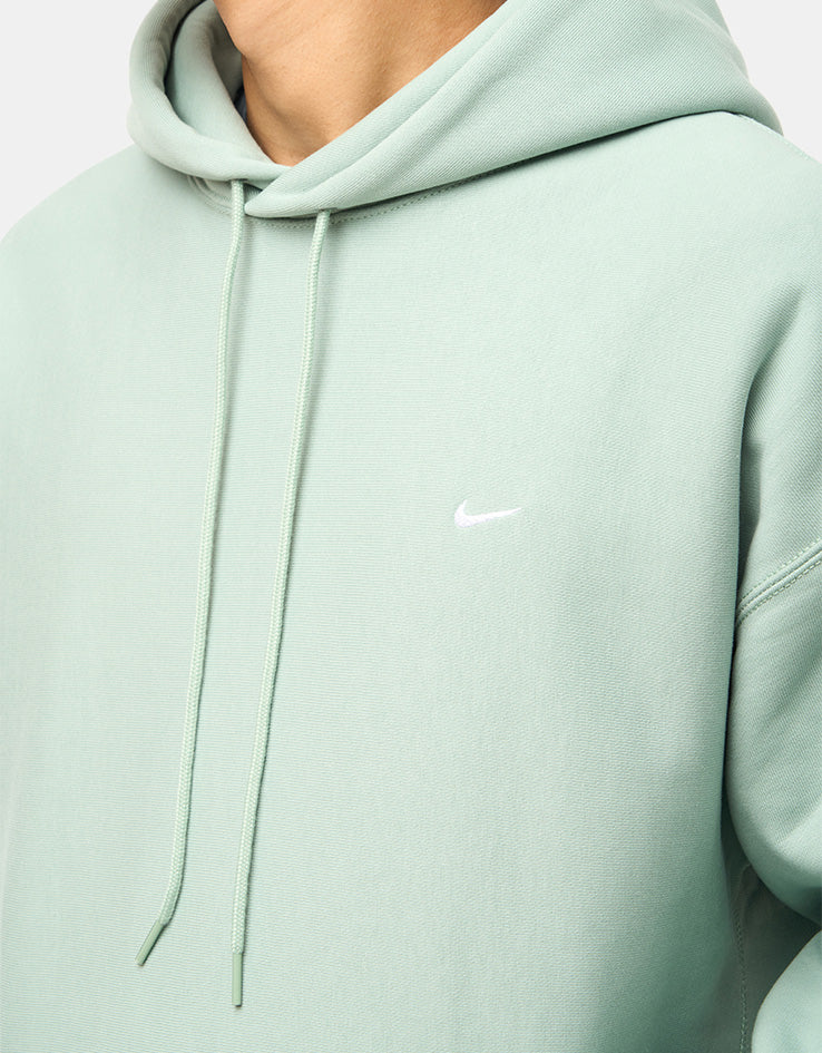Nike SB Solo Swoosh Pullover Hoodie - Steam/White