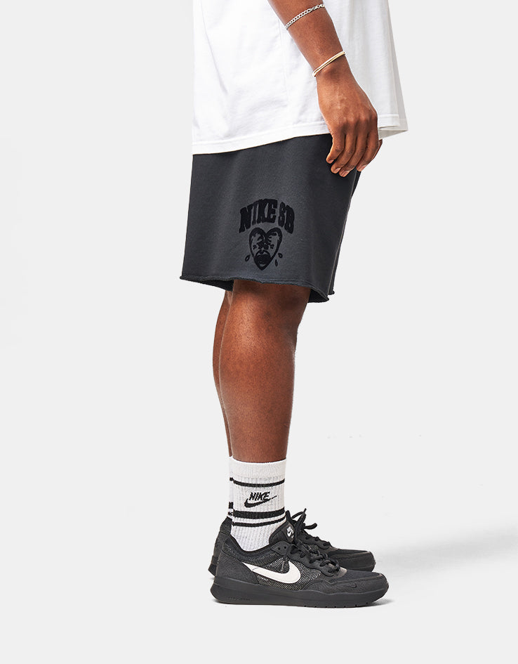 Nike SB GFX Fleece Shorts - Black/White
