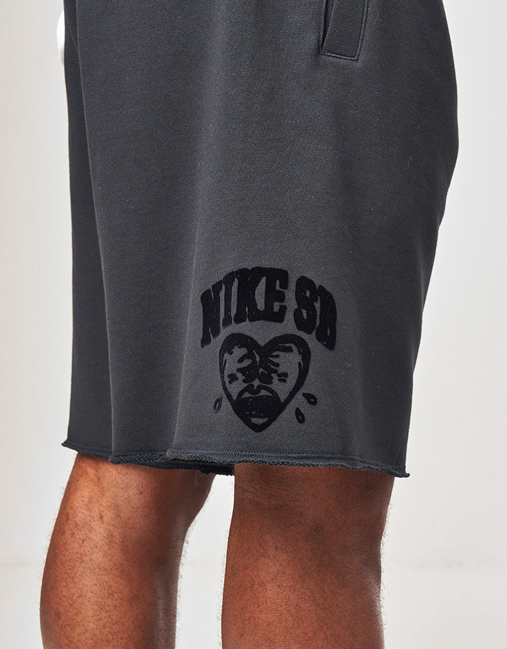 Nike SB GFX Fleece Shorts - Black/White