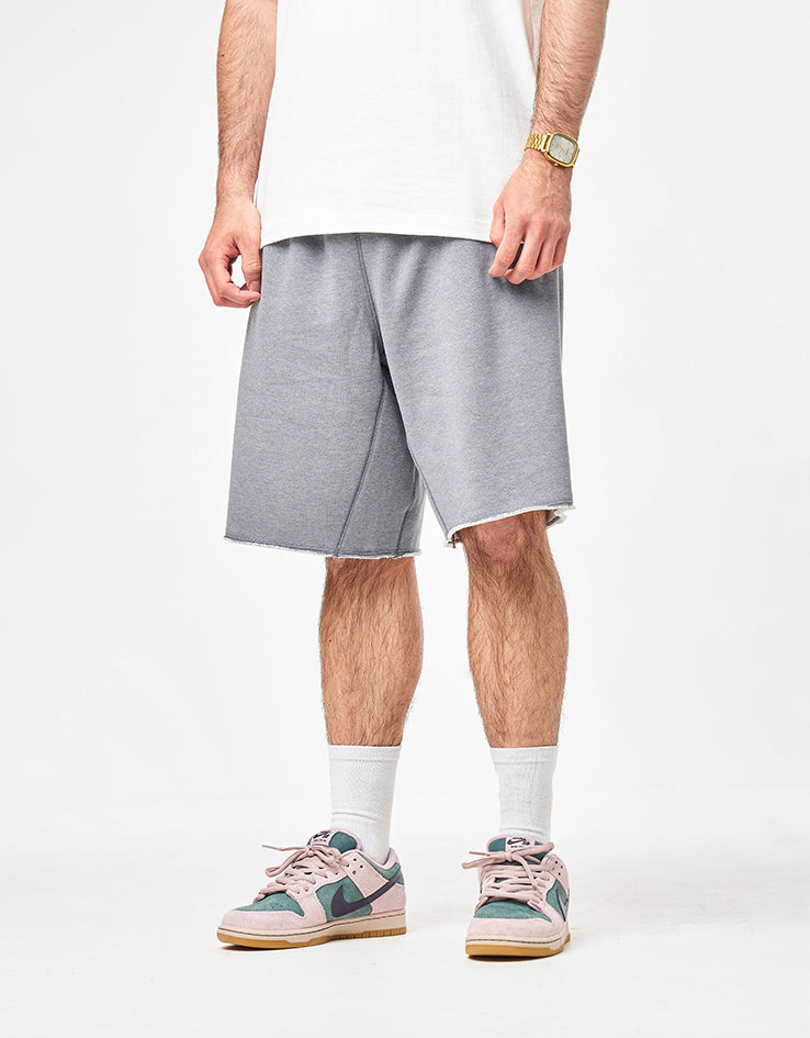 Nike SB GFX Fleece Shorts - Cool Grey/Heather/White